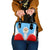 Luxembourg Shoulder Handbag with National Coat of Arms and Letzebuerg Text Design