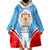Luxembourg Wearable Blanket Hoodie with National Coat of Arms and Letzebuerg Text Design