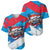 Luxembourg Flag Baseball Jersey with Colorful Graffiti Street Art Design - Wonder Print Shop
