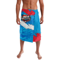 Luxembourg Flag Lavalava with Colorful Graffiti Street Art Design - Wonder Print Shop