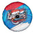 Luxembourg Flag Spare Tire Cover with Colorful Graffiti Street Art Design - Wonder Print Shop