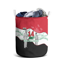 Iraq 14 July Revolution 1958 Laundry Basket Abdul Karim Qasim Broken Chains Rising Fists