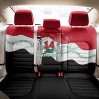 Iraq 14 July Revolution 1958 Back Car Seat Cover Abdul Karim Qasim Broken Chains Rising Fists
