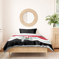 Iraq 14 July Revolution 1958 Bedding Set Abdul Karim Qasim Broken Chains Rising Fists