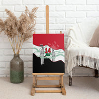Iraq 14 July Revolution 1958 Canvas Wall Art Abdul Karim Qasim Broken Chains Rising Fists