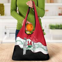 Iraq 14 July Revolution 1958 Grocery Bag Abdul Karim Qasim Broken Chains Rising Fists