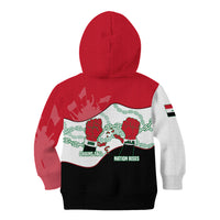 Iraq 14 July Revolution 1958 Kid Hoodie Abdul Karim Qasim Broken Chains Rising Fists