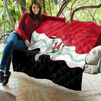 Iraq 14 July Revolution 1958 Quilt Abdul Karim Qasim Broken Chains Rising Fists