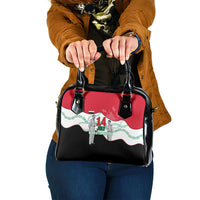 Iraq 14 July Revolution 1958 Shoulder Handbag Abdul Karim Qasim Broken Chains Rising Fists