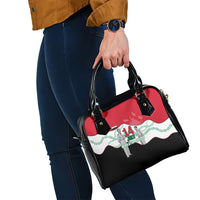 Iraq 14 July Revolution 1958 Shoulder Handbag Abdul Karim Qasim Broken Chains Rising Fists