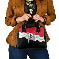 Iraq 14 July Revolution 1958 Shoulder Handbag Abdul Karim Qasim Broken Chains Rising Fists