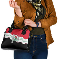 Iraq 14 July Revolution 1958 Shoulder Handbag Abdul Karim Qasim Broken Chains Rising Fists