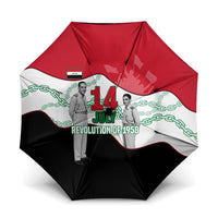 Iraq 14 July Revolution 1958 Umbrella Abdul Karim Qasim Broken Chains Rising Fists