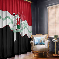 Iraq 14 July Revolution 1958 Window Curtain Abdul Karim Qasim Broken Chains Rising Fists