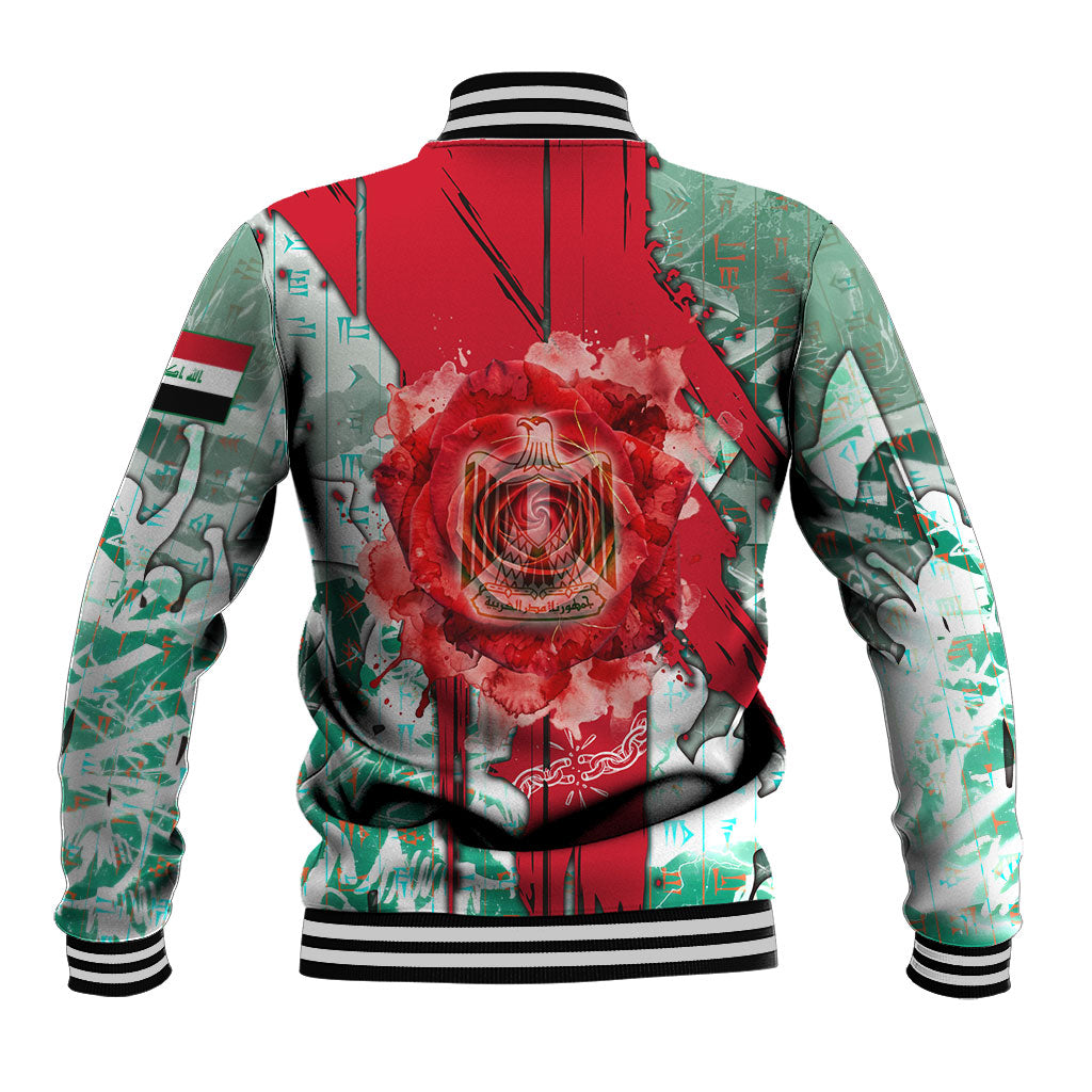 Iraq Revolution Baseball Jacket Eagle Of Saladin Iraqi Patriotism