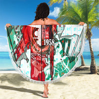 Iraq Revolution Beach Blanket Eagle Of Saladin Iraqi Patriotism