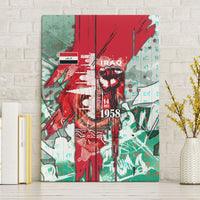 Iraq Revolution Canvas Wall Art Eagle Of Saladin Iraqi Patriotism