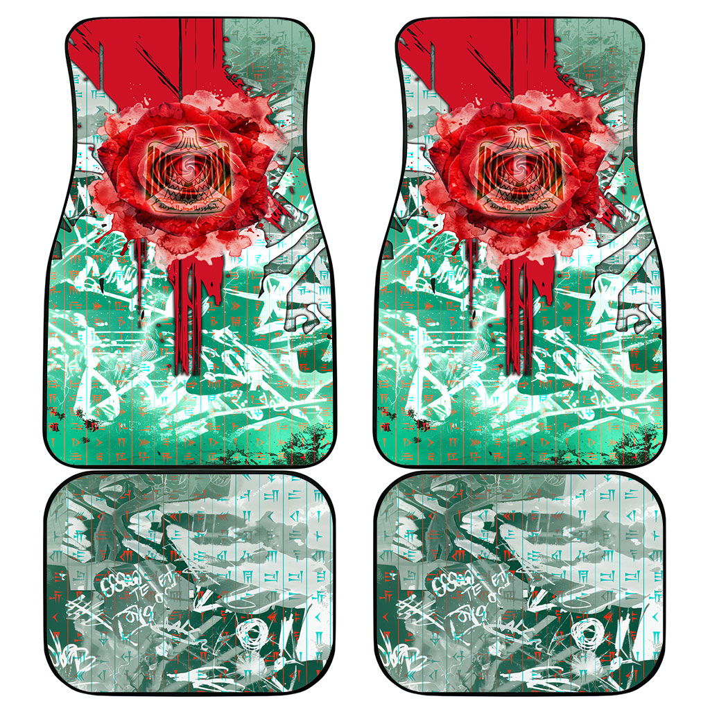 Iraq Revolution Car Mats Eagle Of Saladin Iraqi Patriotism
