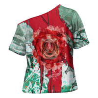 Iraq Revolution Cross Shoulder Shirt Eagle Of Saladin Iraqi Patriotism