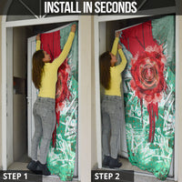 Iraq Revolution Door Cover Eagle Of Saladin Iraqi Patriotism
