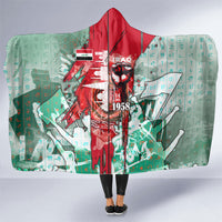 Iraq Revolution Hooded Blanket Eagle Of Saladin Iraqi Patriotism