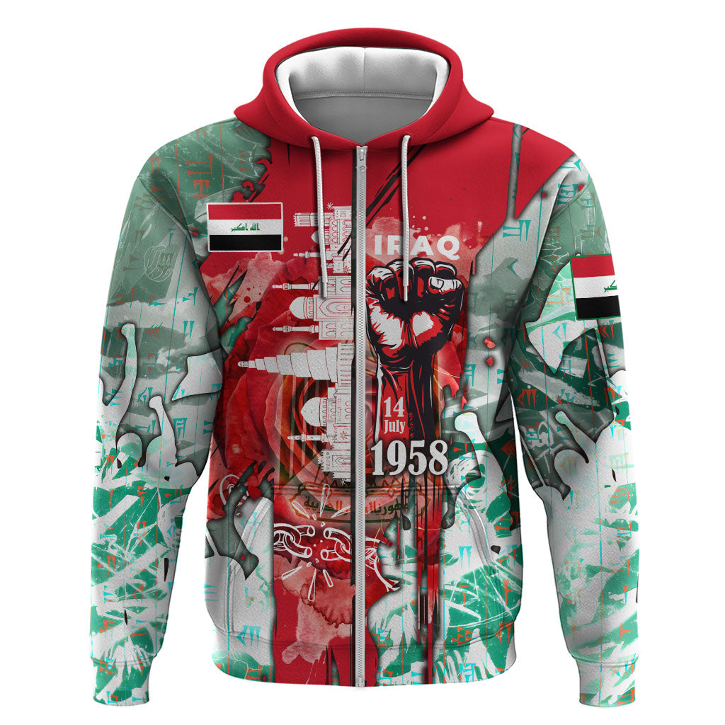 Iraq Revolution Hoodie Eagle Of Saladin Iraqi Patriotism