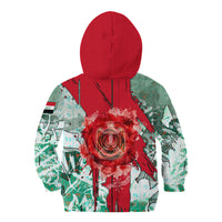 Iraq Revolution Kid Hoodie Eagle Of Saladin Iraqi Patriotism