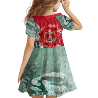 Iraq Revolution Kid Short Sleeve Dress Eagle Of Saladin Iraqi Patriotism
