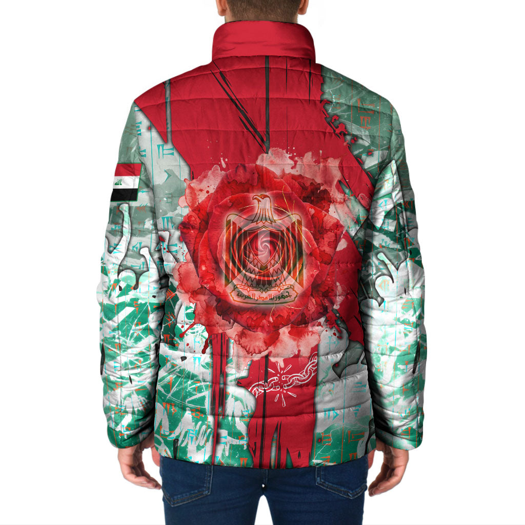 Iraq Revolution Padded Jacket Eagle Of Saladin Iraqi Patriotism
