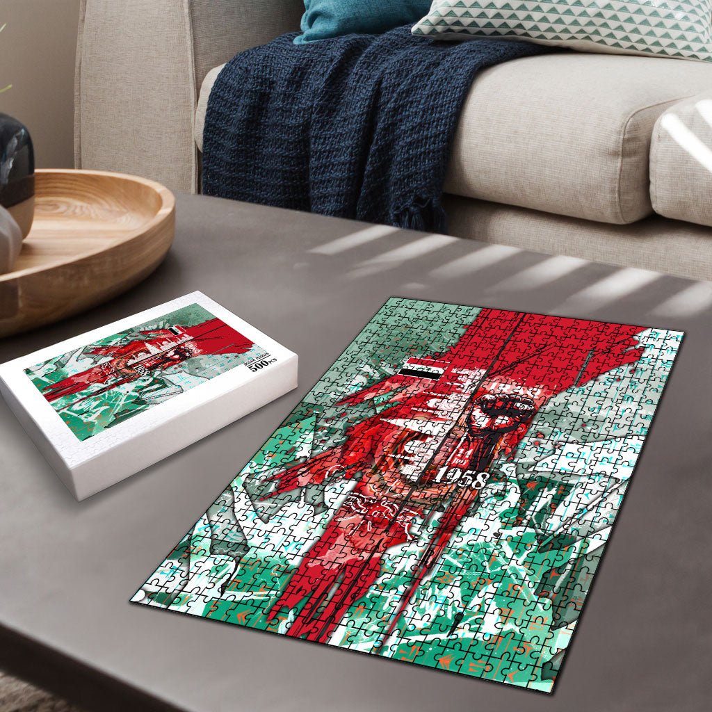 Iraq Revolution Puzzle Eagle Of Saladin Iraqi Patriotism