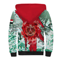 Iraq Revolution Sherpa Hoodie Eagle Of Saladin Iraqi Patriotism