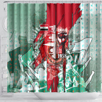 Iraq Revolution Shower Curtain Eagle Of Saladin Iraqi Patriotism