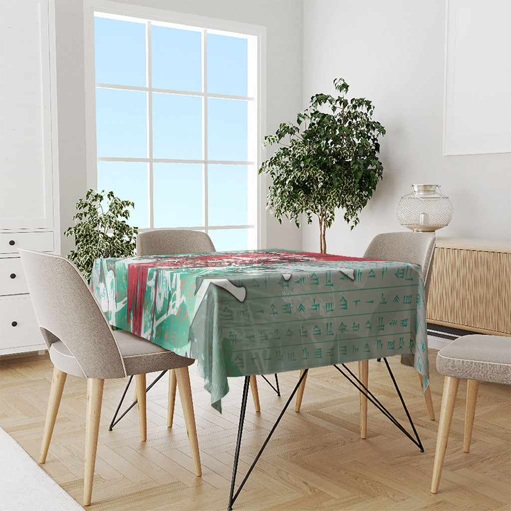 Iraq Revolution Tablecloth Eagle Of Saladin Iraqi Patriotism