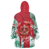 Iraq Revolution Wearable Blanket Hoodie Eagle Of Saladin Iraqi Patriotism