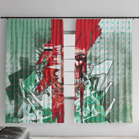 Iraq Revolution Window Curtain Eagle Of Saladin Iraqi Patriotism