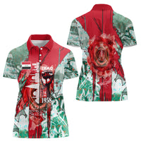Iraq Revolution Women Polo Shirt Eagle Of Saladin Iraqi Patriotism