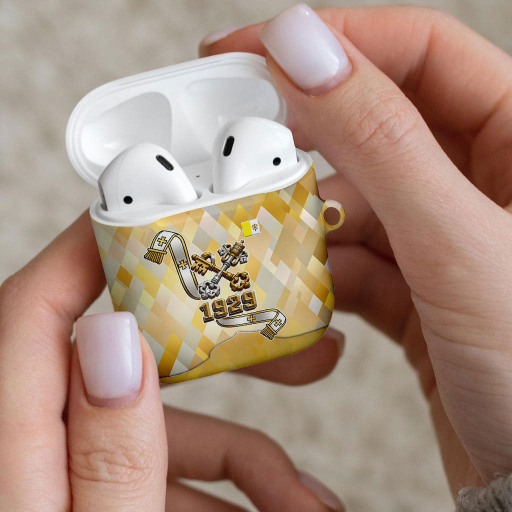 Vatican City AirPods Case Catholic Heritage St Peters Square - Coat Of Arms 1929
