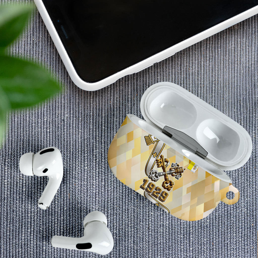 Vatican City AirPods Case Catholic Heritage St Peters Square - Coat Of Arms 1929