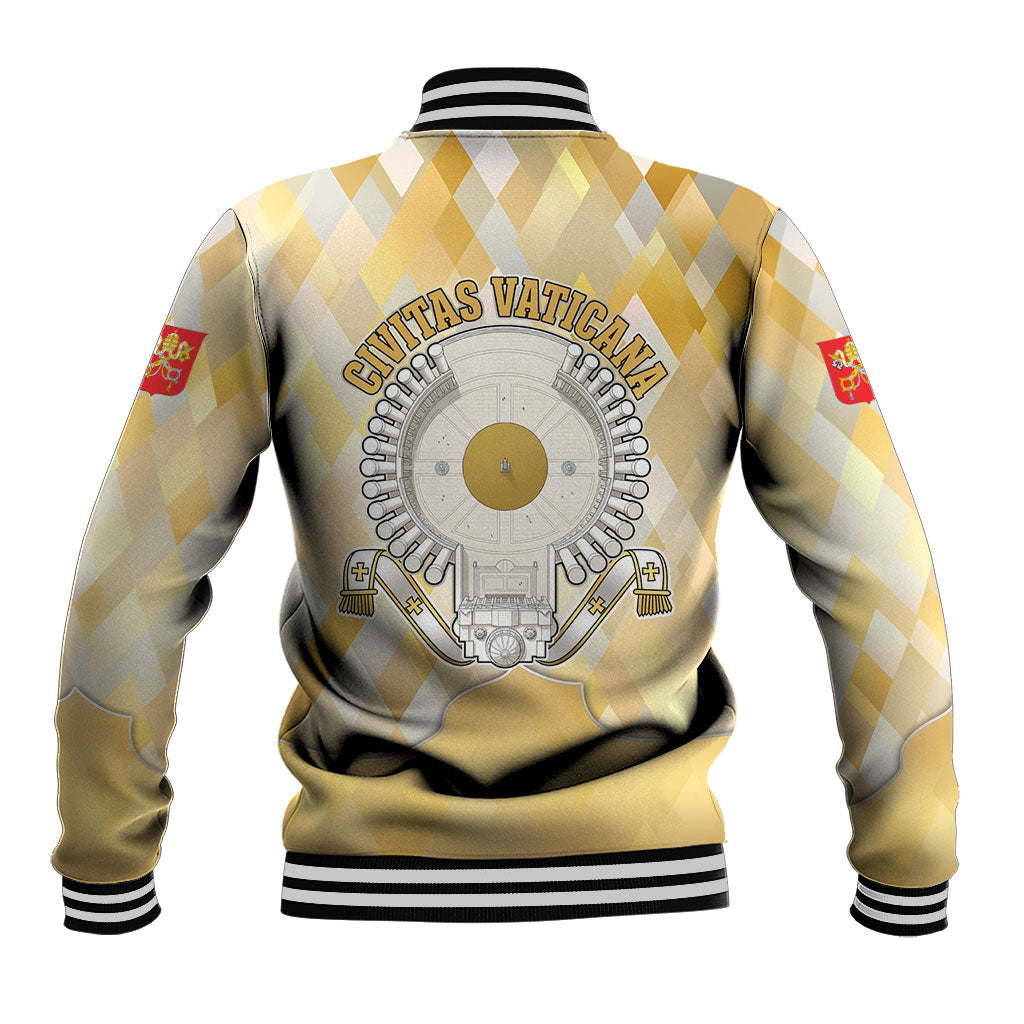 Vatican City Baseball Jacket Catholic Heritage St Peters Square - Coat Of Arms 1929