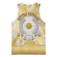 Vatican City Basketball Jersey Catholic Heritage St Peters Square - Coat Of Arms 1929