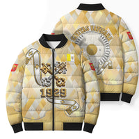 Vatican City Bomber Puffer Jacket Catholic Heritage St Peters Square - Coat Of Arms 1929