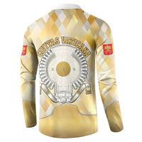 Vatican City Button Sweatshirt Catholic Heritage St Peters Square - Coat Of Arms 1929