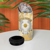 Vatican City 4 in 1 Can Cooler Tumbler Catholic Heritage St Peters Square - Coat Of Arms 1929