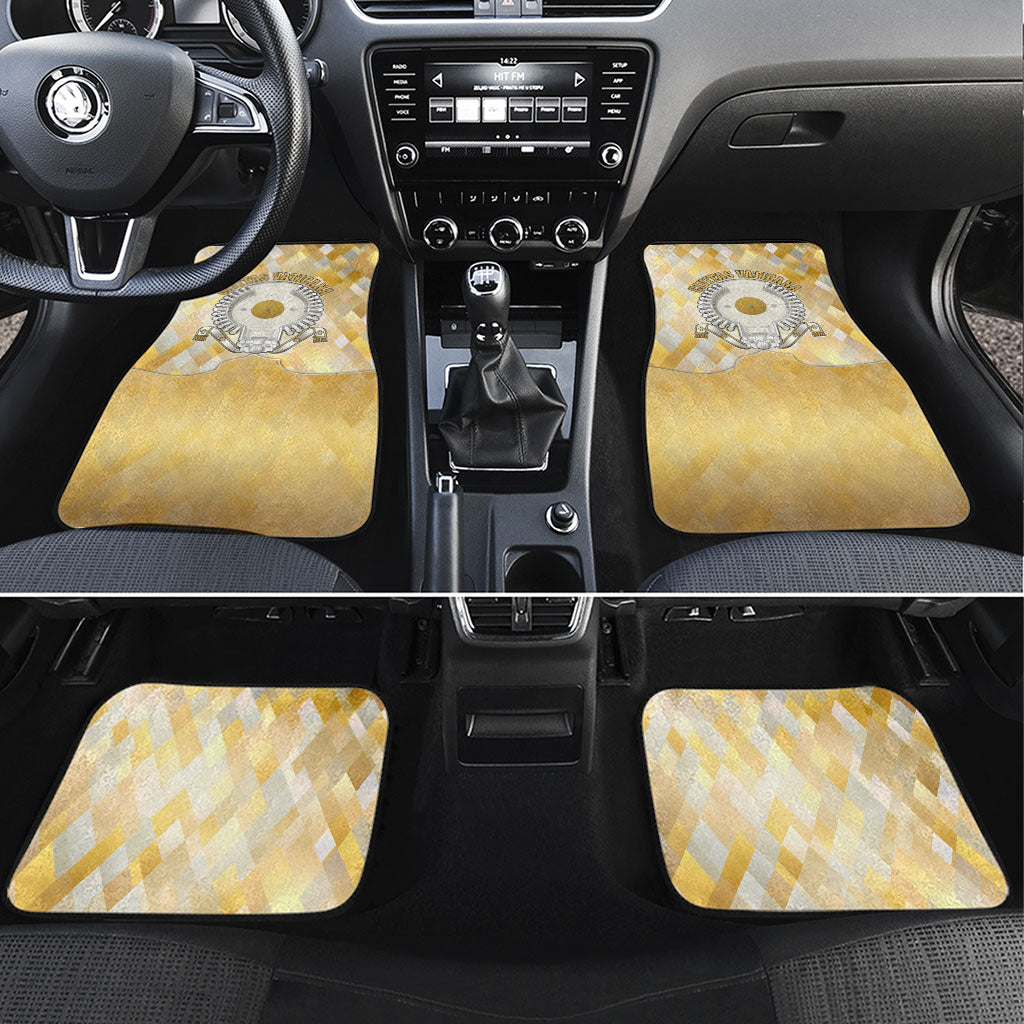 Vatican City Car Mats Catholic Heritage St Peters Square - Coat Of Arms 1929