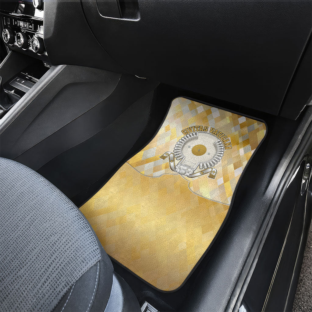 Vatican City Car Mats Catholic Heritage St Peters Square - Coat Of Arms 1929
