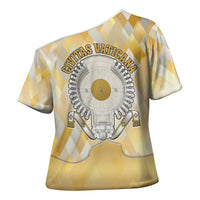 Vatican City Cross Shoulder Shirt Catholic Heritage St Peters Square - Coat Of Arms 1929