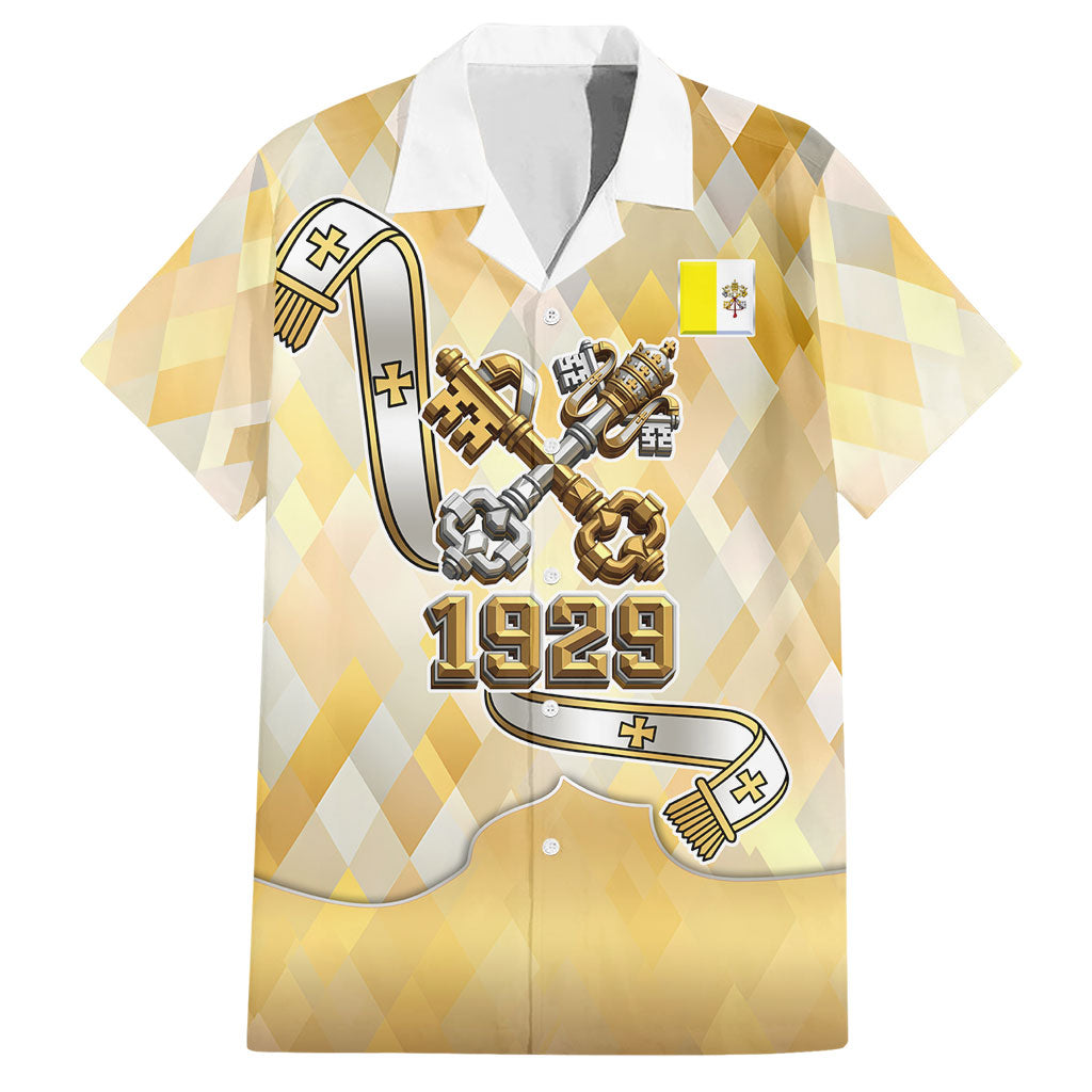 Vatican City Hawaiian Shirt Catholic Heritage St Peters Square - Coat Of Arms 1929