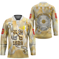 Vatican City Hockey Jersey Catholic Heritage St Peters Square - Coat Of Arms 1929