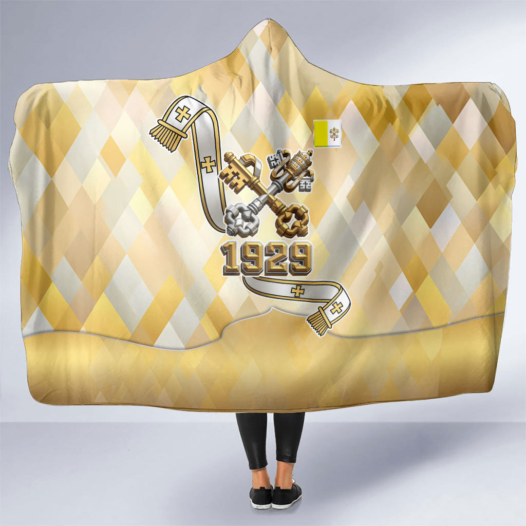 Vatican City Hooded Blanket Catholic Heritage St Peters Square - Coat Of Arms 1929