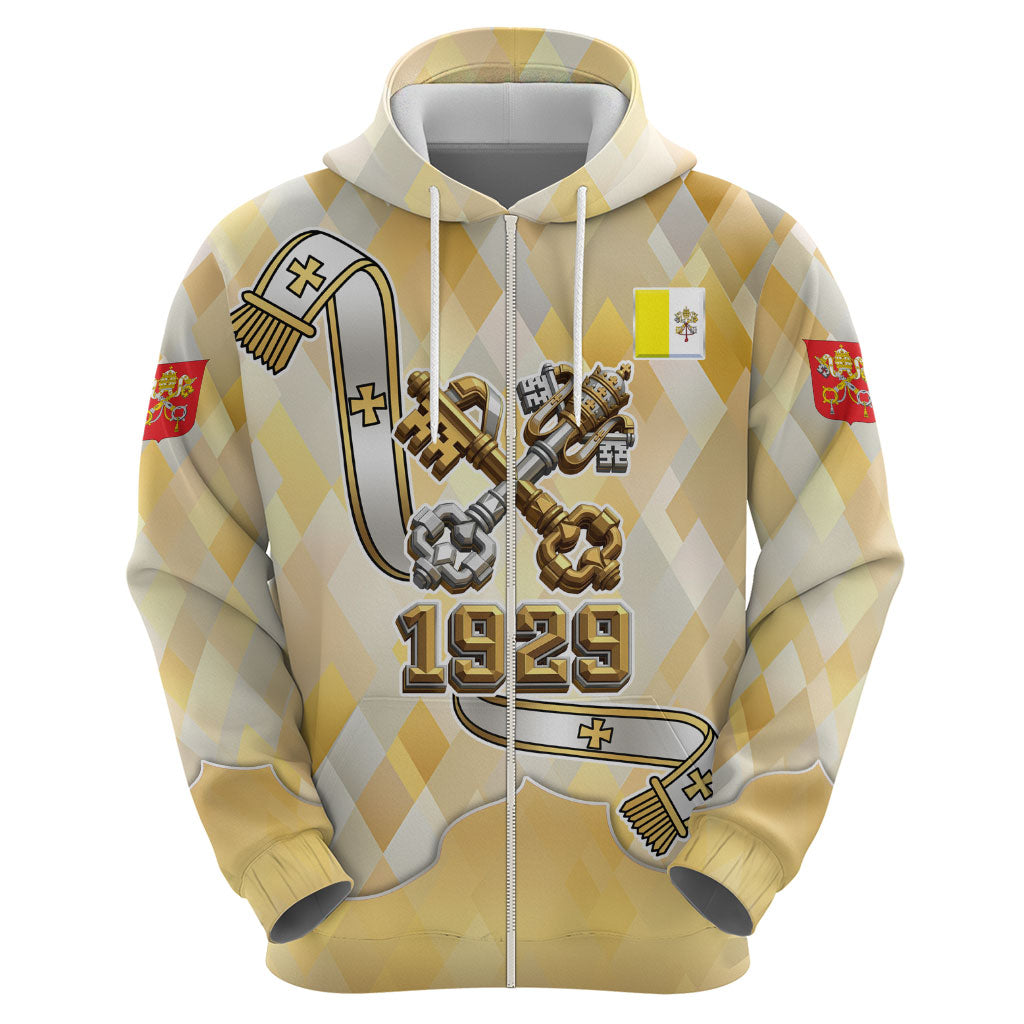 Vatican City Hoodie Catholic Heritage St Peters Square - Coat Of Arms 1929